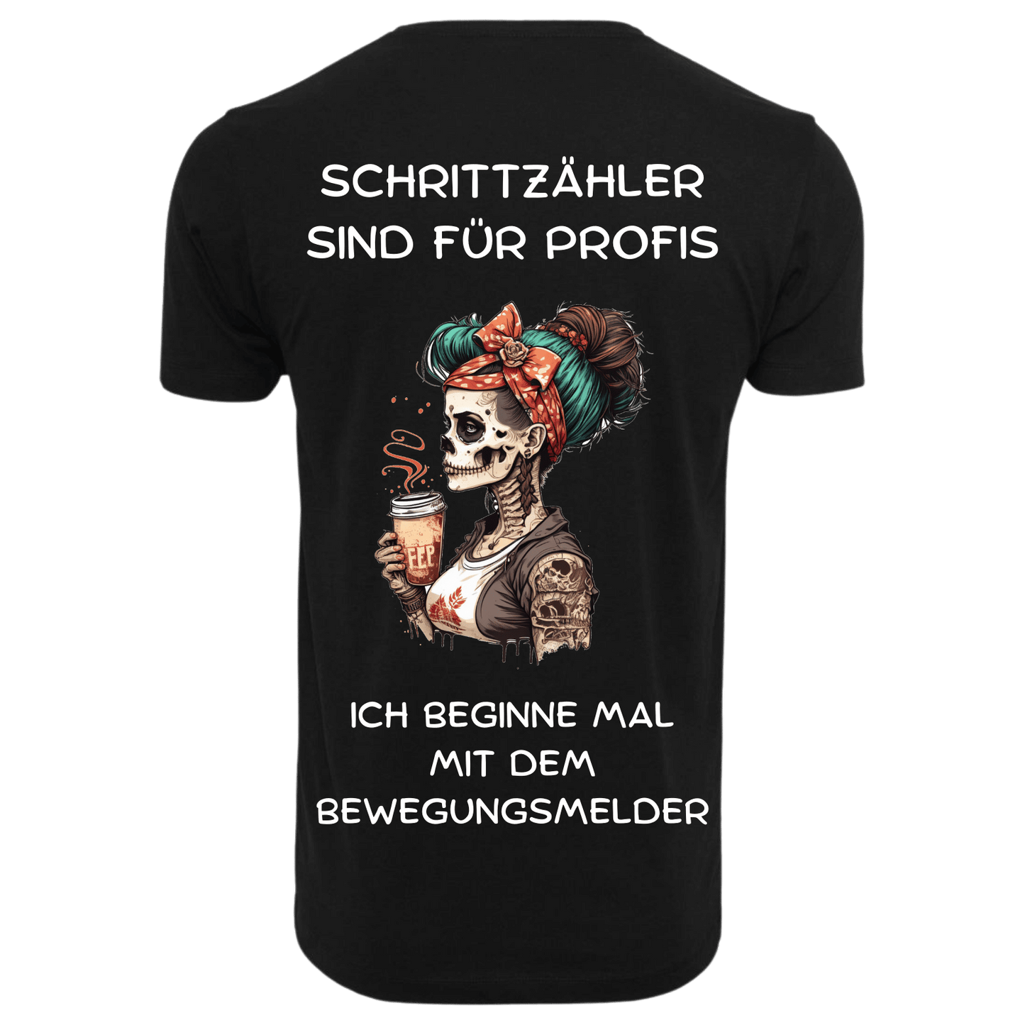SCHRITTZÄHLER...- T-ShirtUnisex-Lustiger Spruch