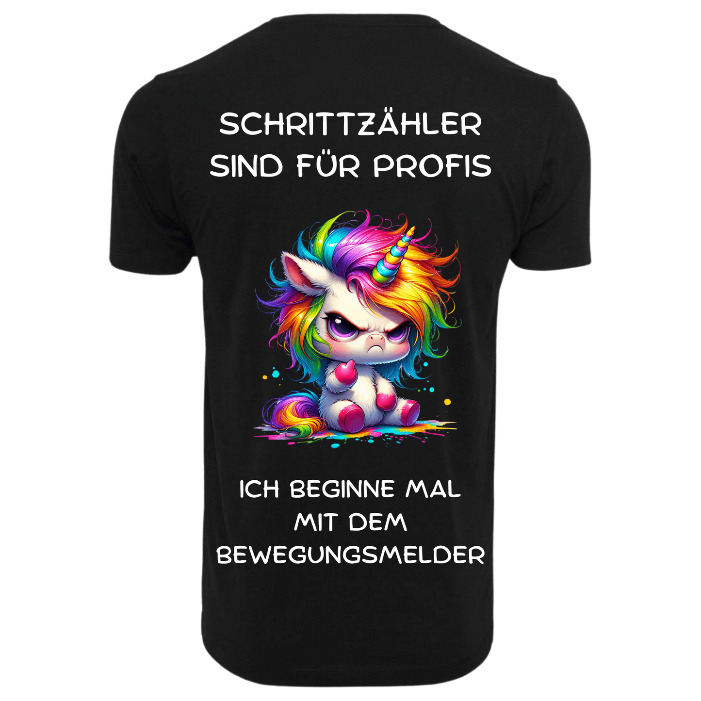SCHRITTZÄHLER...- T-ShirtUnisex-Lustiger Spruch