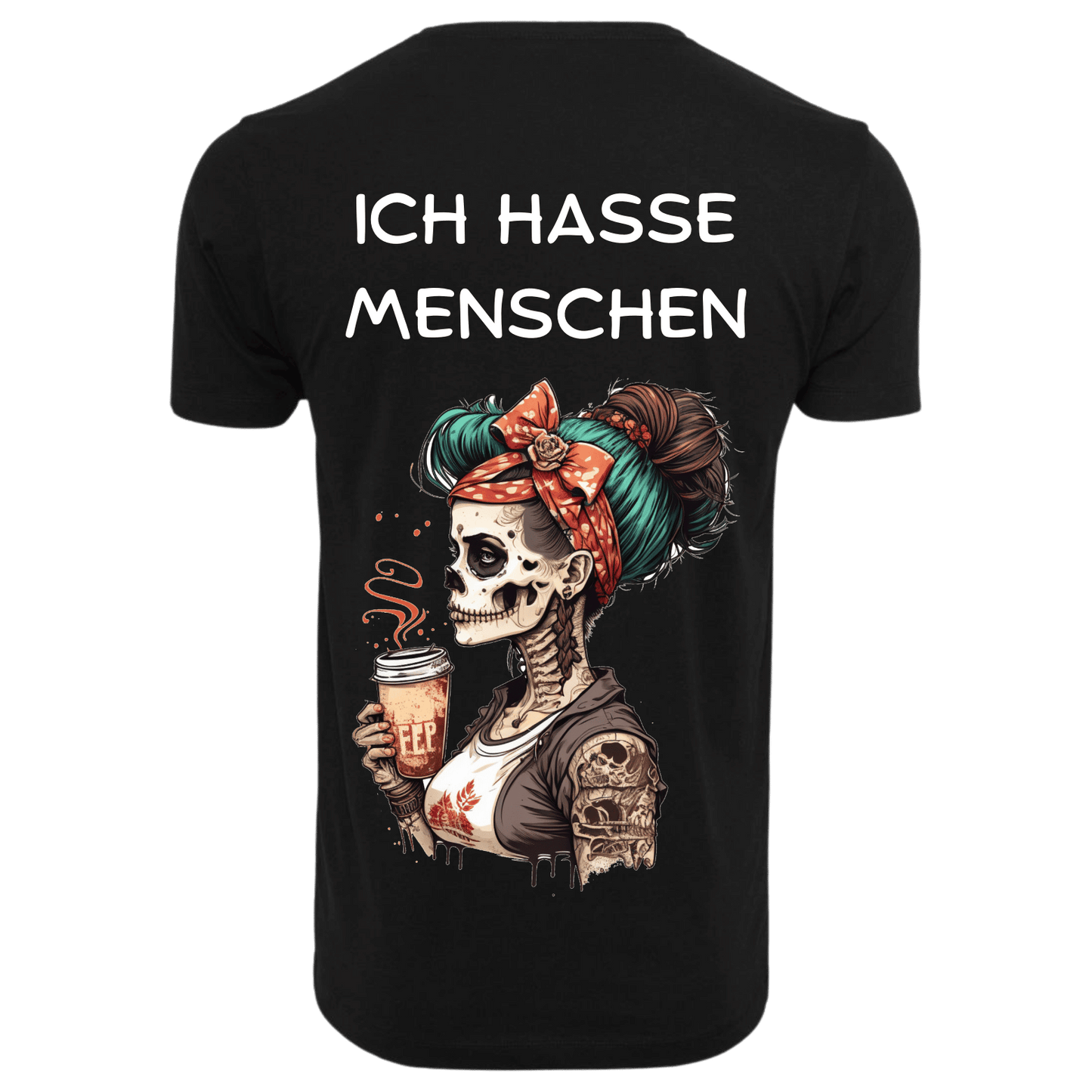 ICH HASSE MENSCHEN...- T-ShirtUnisex-Lustiger Spruch