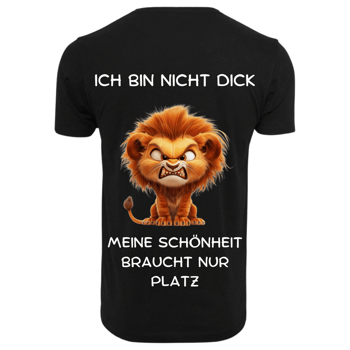ICH BIN NICHT DICK...- T-ShirtUnisex-Lustiger Spruch