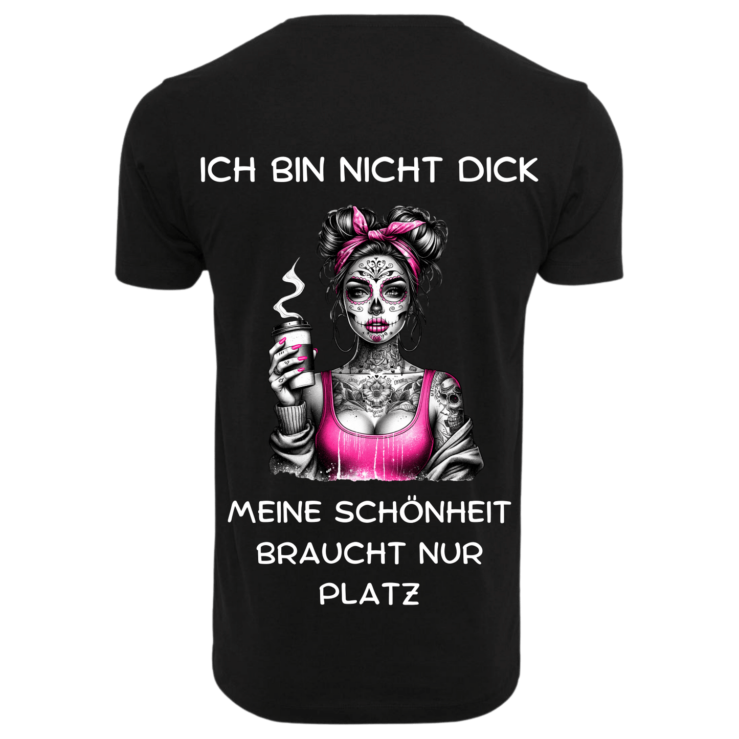 ICH BIN NICHT DICK...- T-ShirtUnisex-Lustiger Spruch
