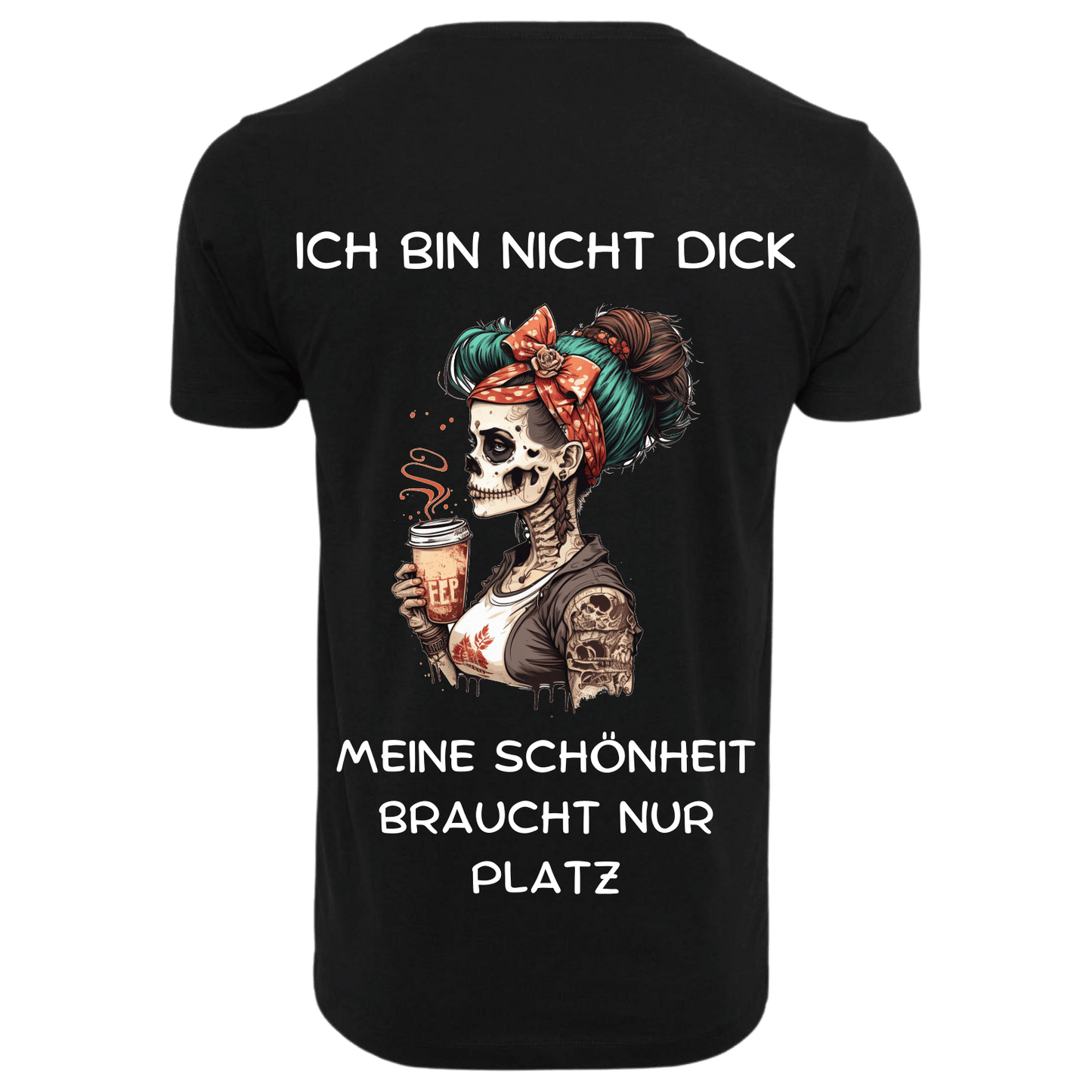 ICH BIN NICHT DICK...- T-ShirtUnisex-Lustiger Spruch