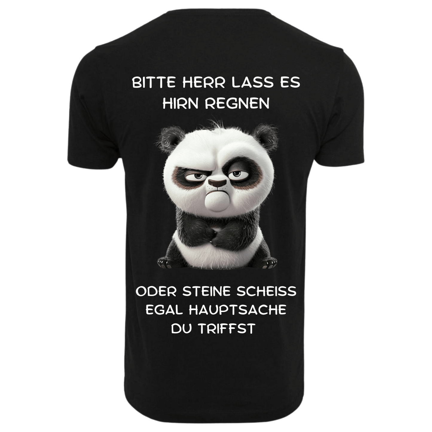 BITTE HERR LASS HIRN REGNEN...- T-ShirtUnisex-Lustiger Spruch