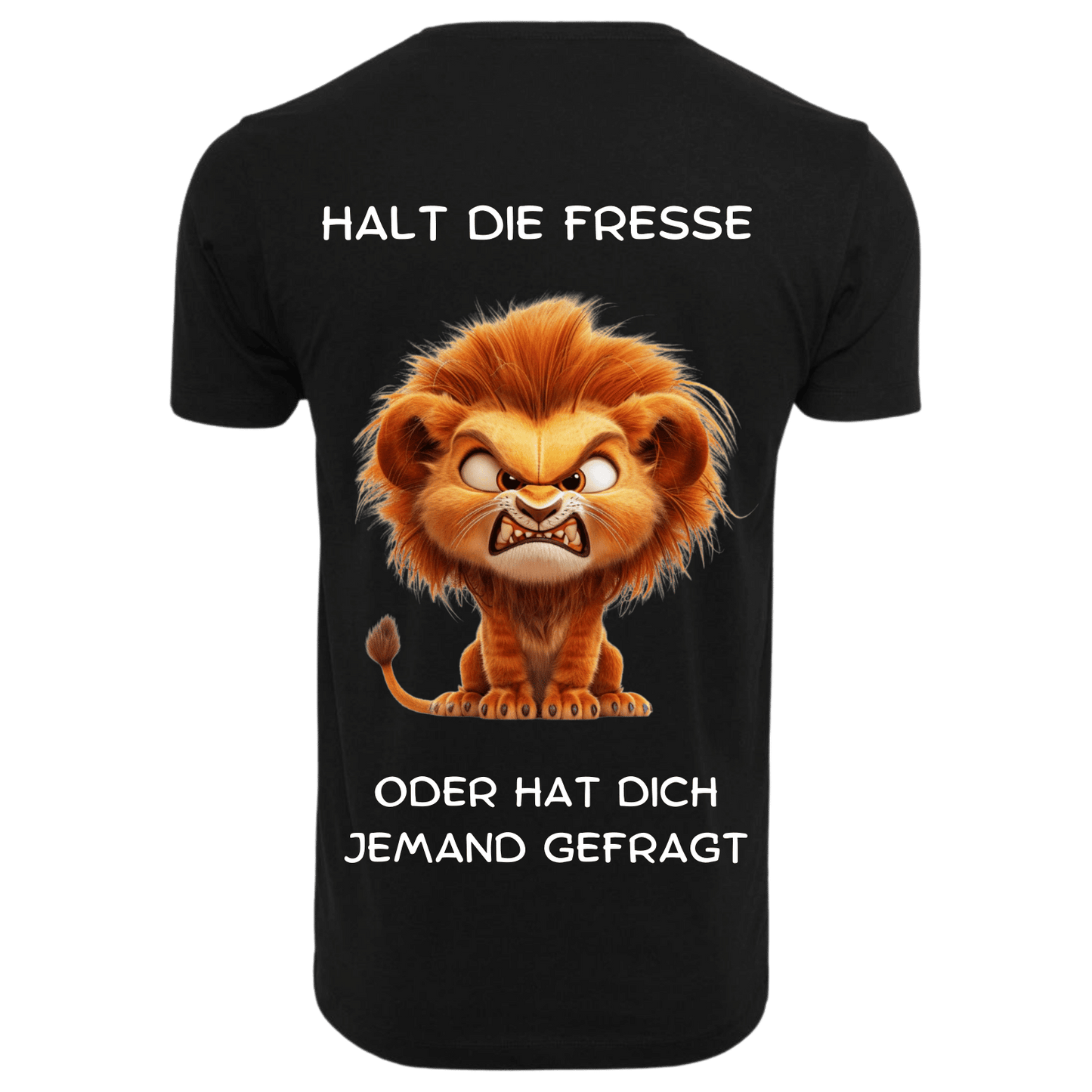 HALT DIE FRESSE...- T-ShirtUnisex-Lustiger Spruch