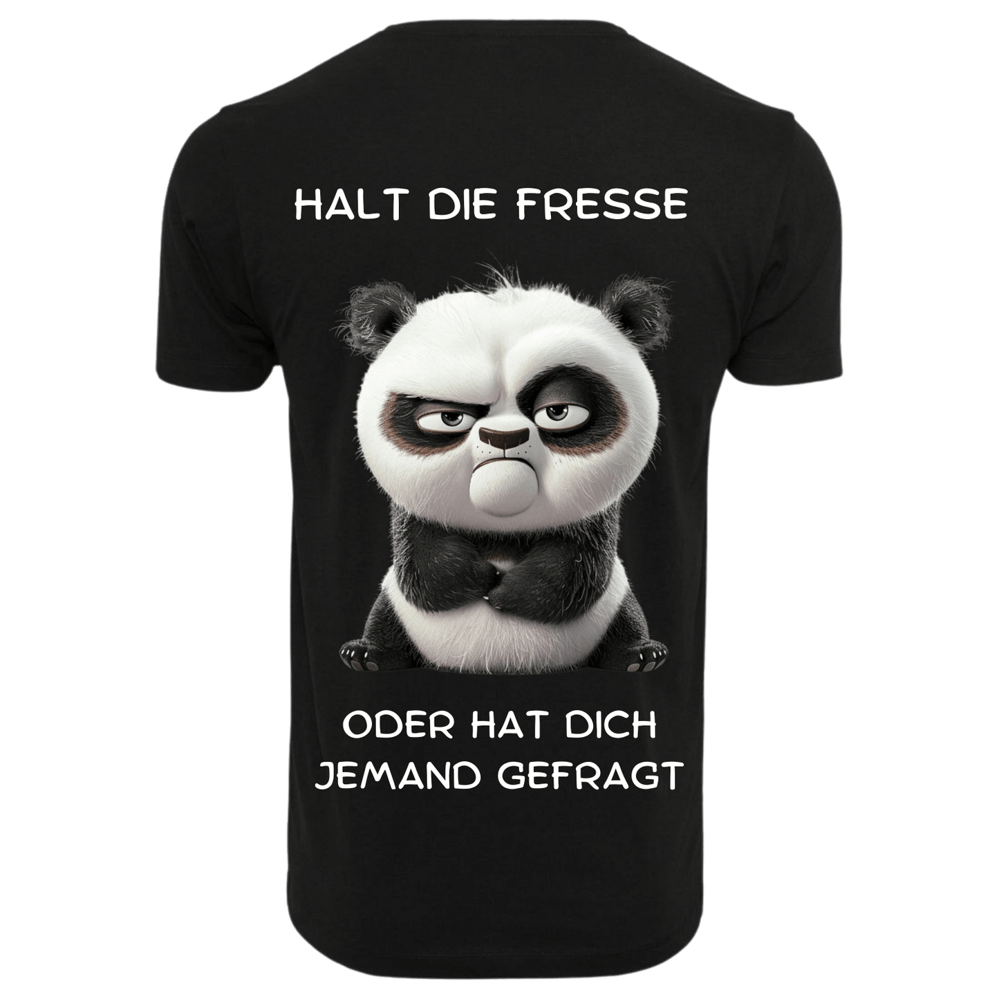 HALT DIE FRESSE...- T-ShirtUnisex-Lustiger Spruch