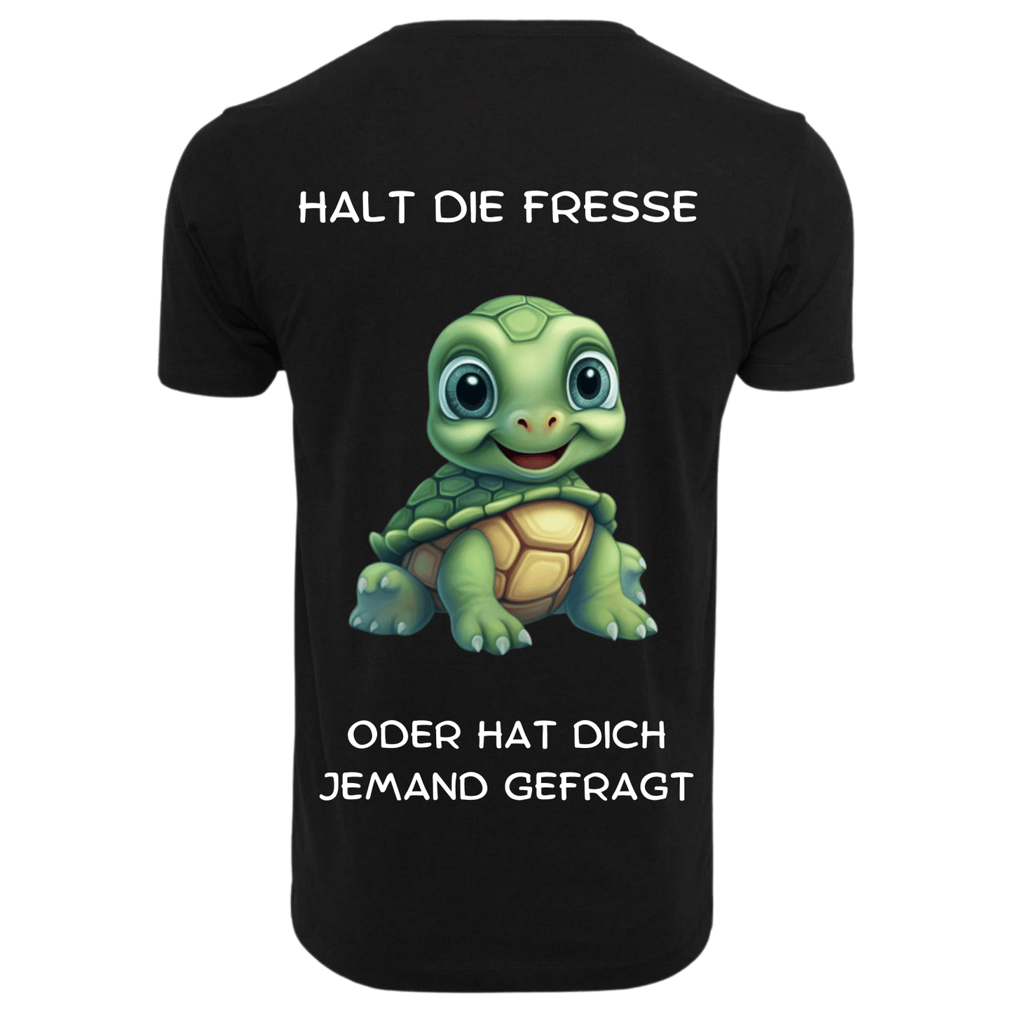 HALT DIE FRESSE...- T-ShirtUnisex-Lustiger Spruch