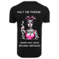 HALT DIE FRESSE...- T-ShirtUnisex-Lustiger Spruch