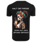 HALT DIE FRESSE...- T-ShirtUnisex-Lustiger Spruch