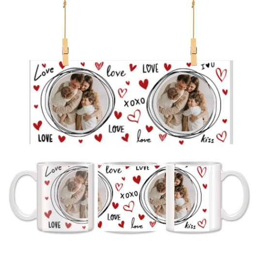 Valentinstag Tasse Personalisierbar