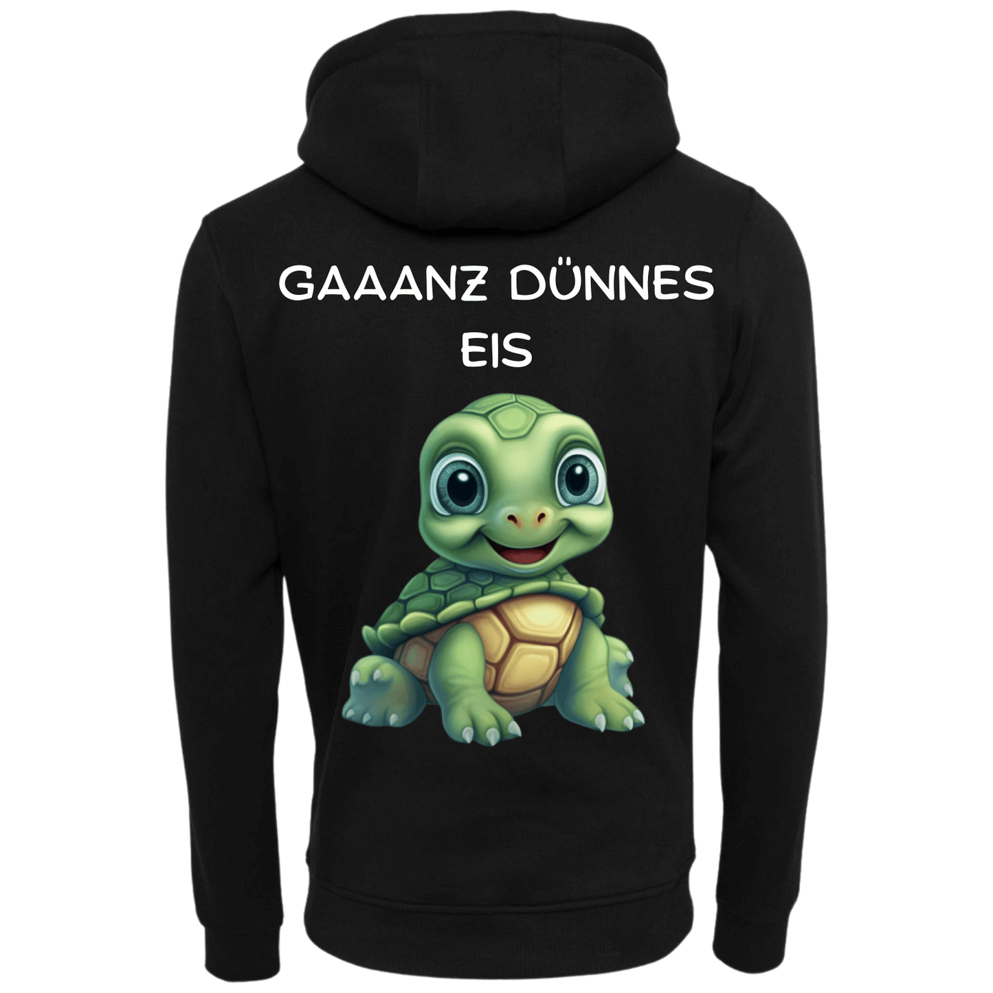 Ganz Dünnes Eis...-Hoodie Unisex-Lustiger Spruch