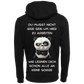 Du musst nicht Irre sein...-Hoodie Unisex-Lustiger Spruch