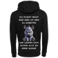 Du musst nicht Irre sein...-Hoodie Unisex-Lustiger Spruch