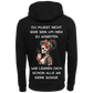 Du musst nicht Irre sein...-Hoodie Unisex-Lustiger Spruch
