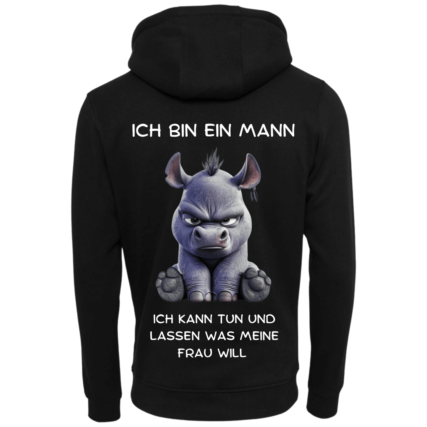 Ich bin ein Mann...-Hoodie Unisex-Lustiger Spruch
