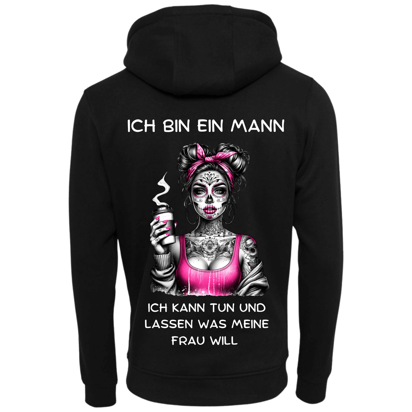 Ich bin ein Mann...-Hoodie Unisex-Lustiger Spruch