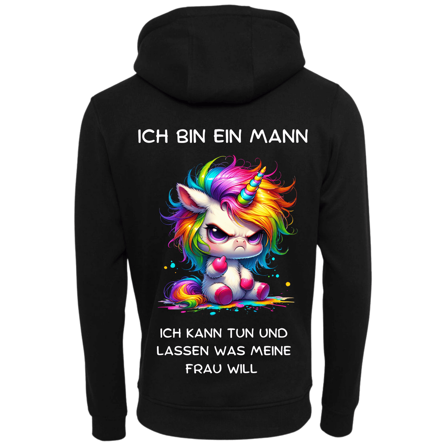 Ich bin ein Mann...-Hoodie Unisex-Lustiger Spruch