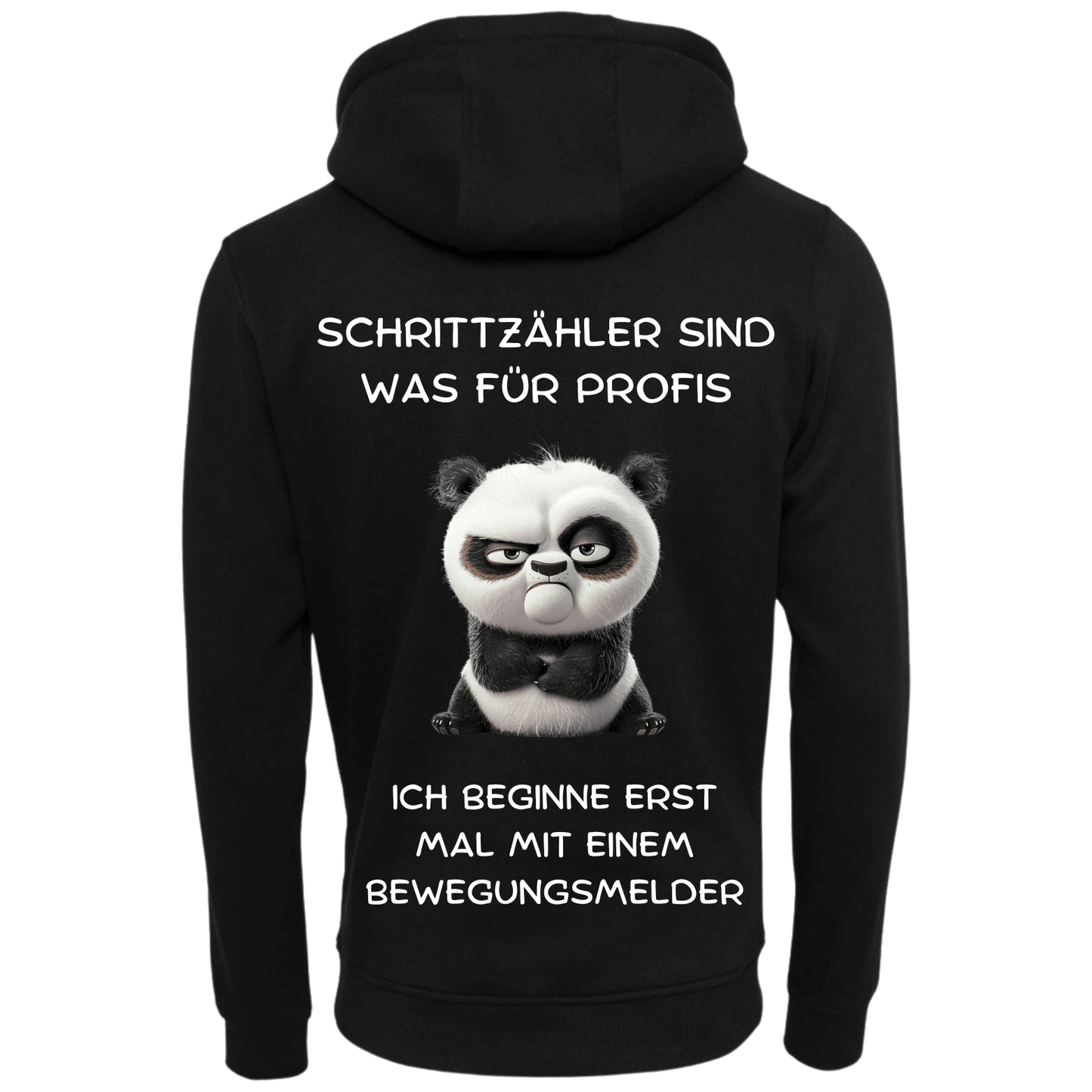 Schrittzähler ist was für Profis...-Hoodie Unisex-Lustiger Spruch