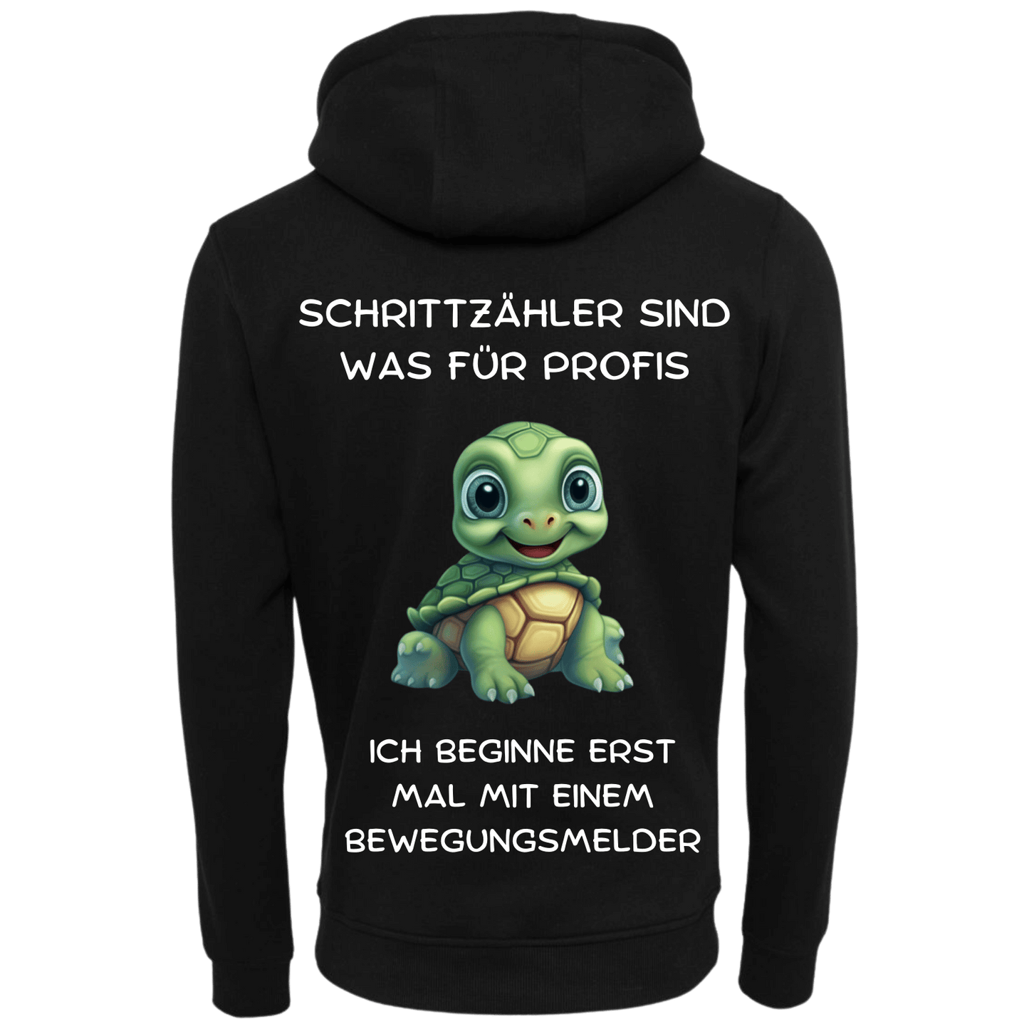 Schrittzähler ist was für Profis...-Hoodie Unisex-Lustiger Spruch