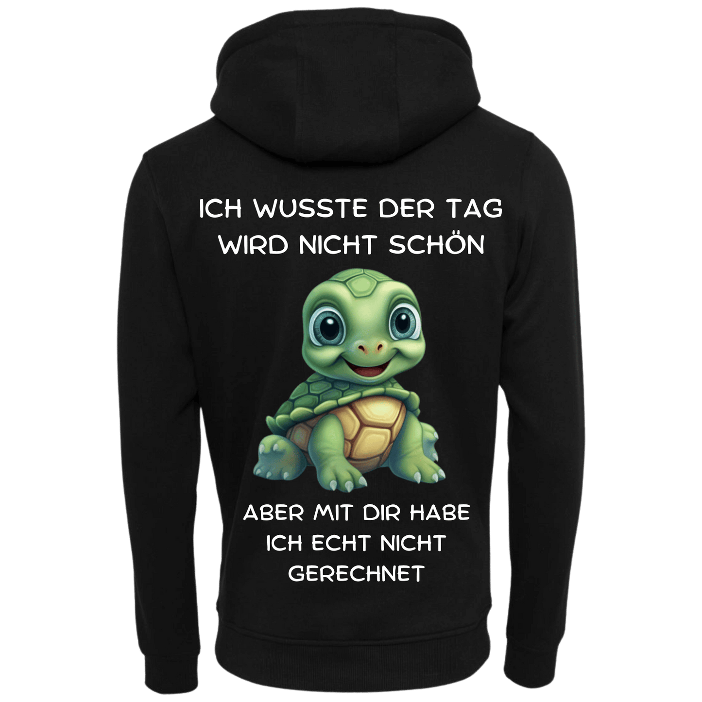 Ich wusste der Tag wird nicht schön aber...-Hoodie Unisex-Lustiger Spruch