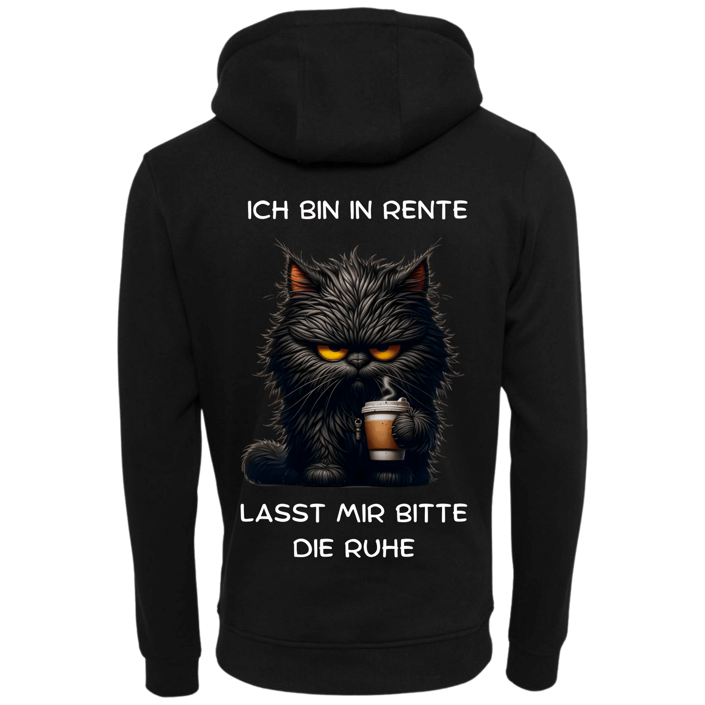 Ich bin in Rente lasst mir meine Ruhe...-Hoodie Unisex-Lustiger Spruch