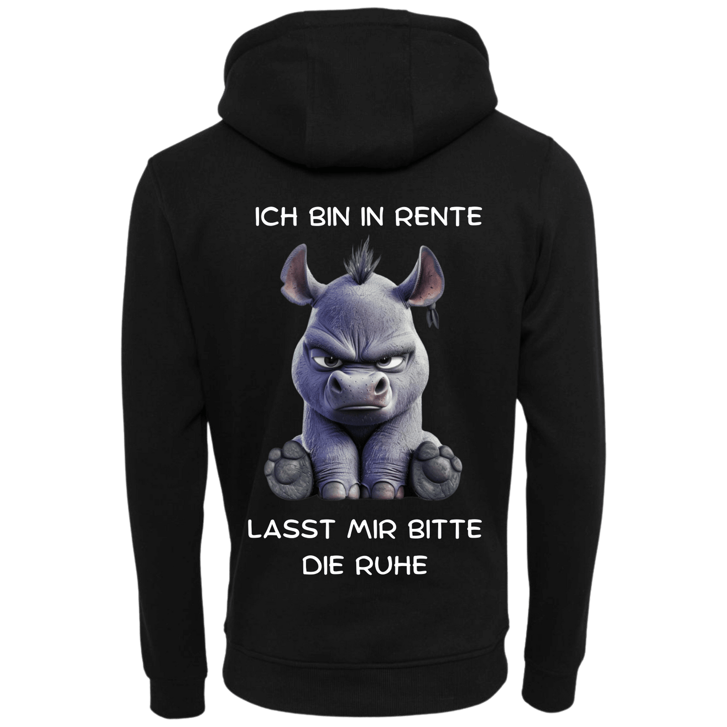 Ich bin in Rente lasst mir meine Ruhe...-Hoodie Unisex-Lustiger Spruch