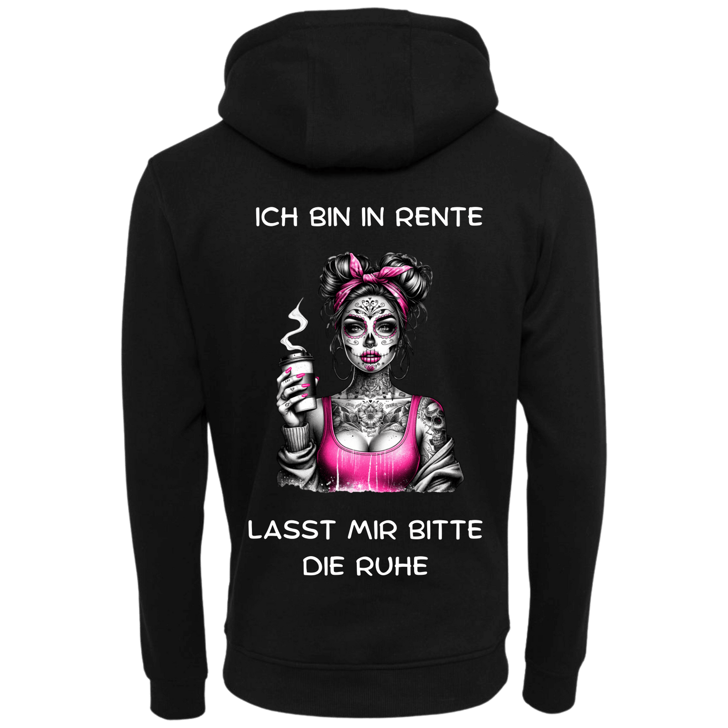 Ich bin in Rente lasst mir meine Ruhe...-Hoodie Unisex-Lustiger Spruch
