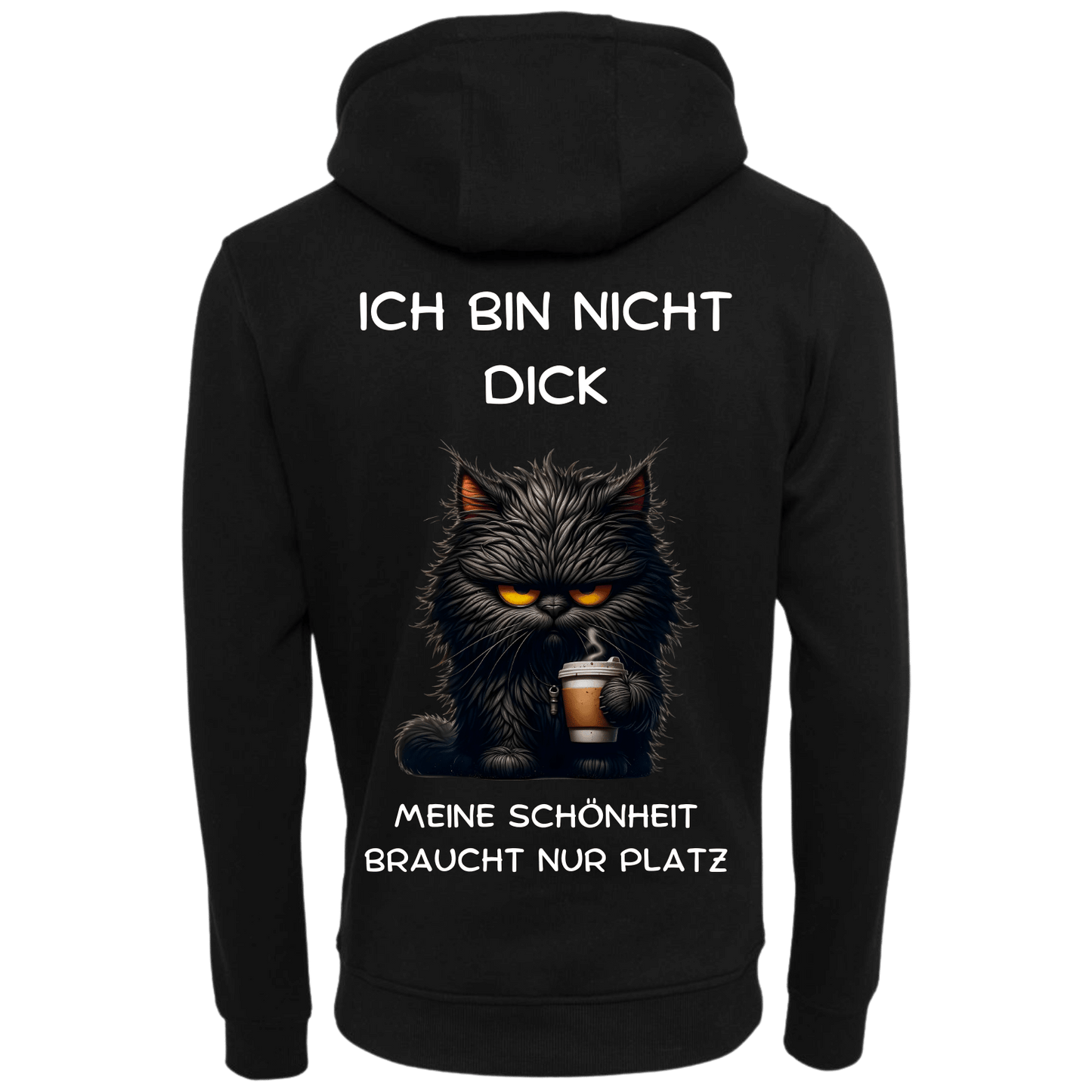Ich bin nicht Dick...-Hoodie Unisex-Lustiger Spruch