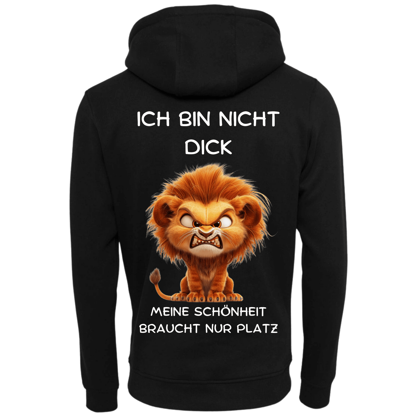 Ich bin nicht Dick...-Hoodie Unisex-Lustiger Spruch