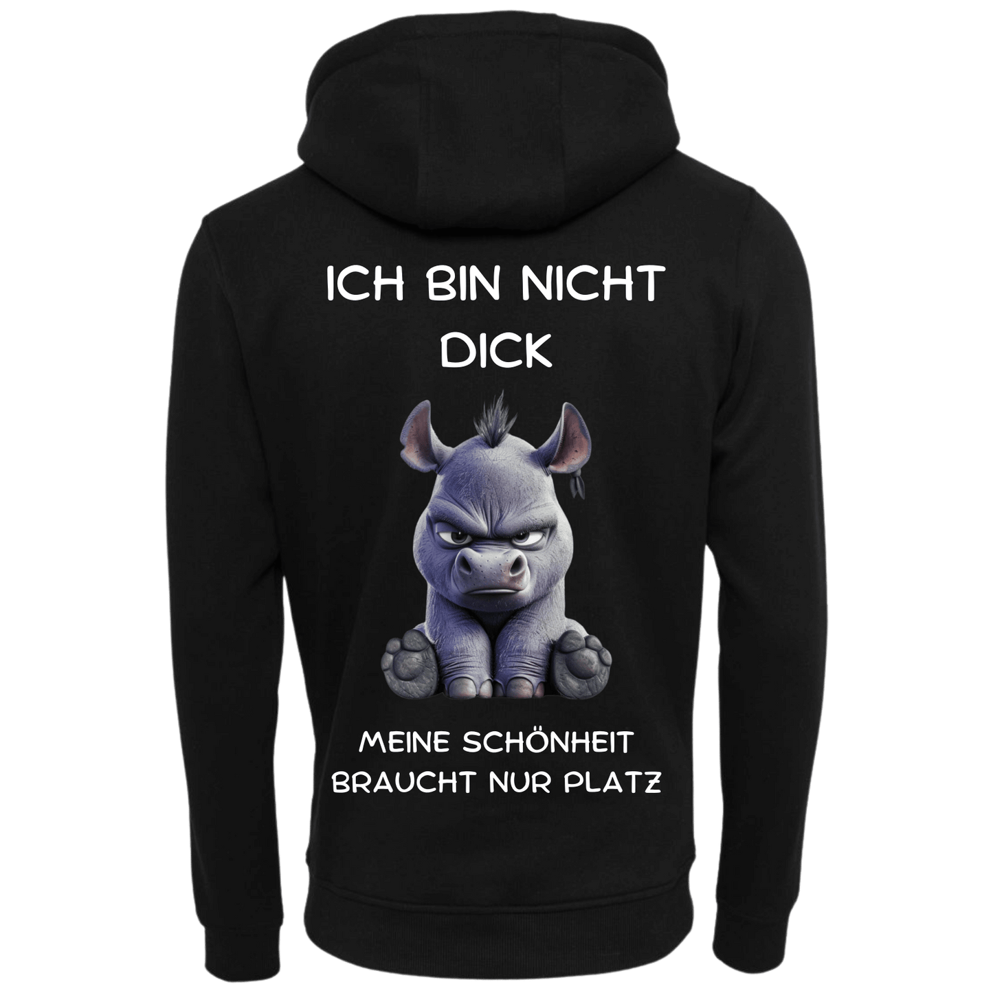 Ich bin nicht Dick...-Hoodie Unisex-Lustiger Spruch
