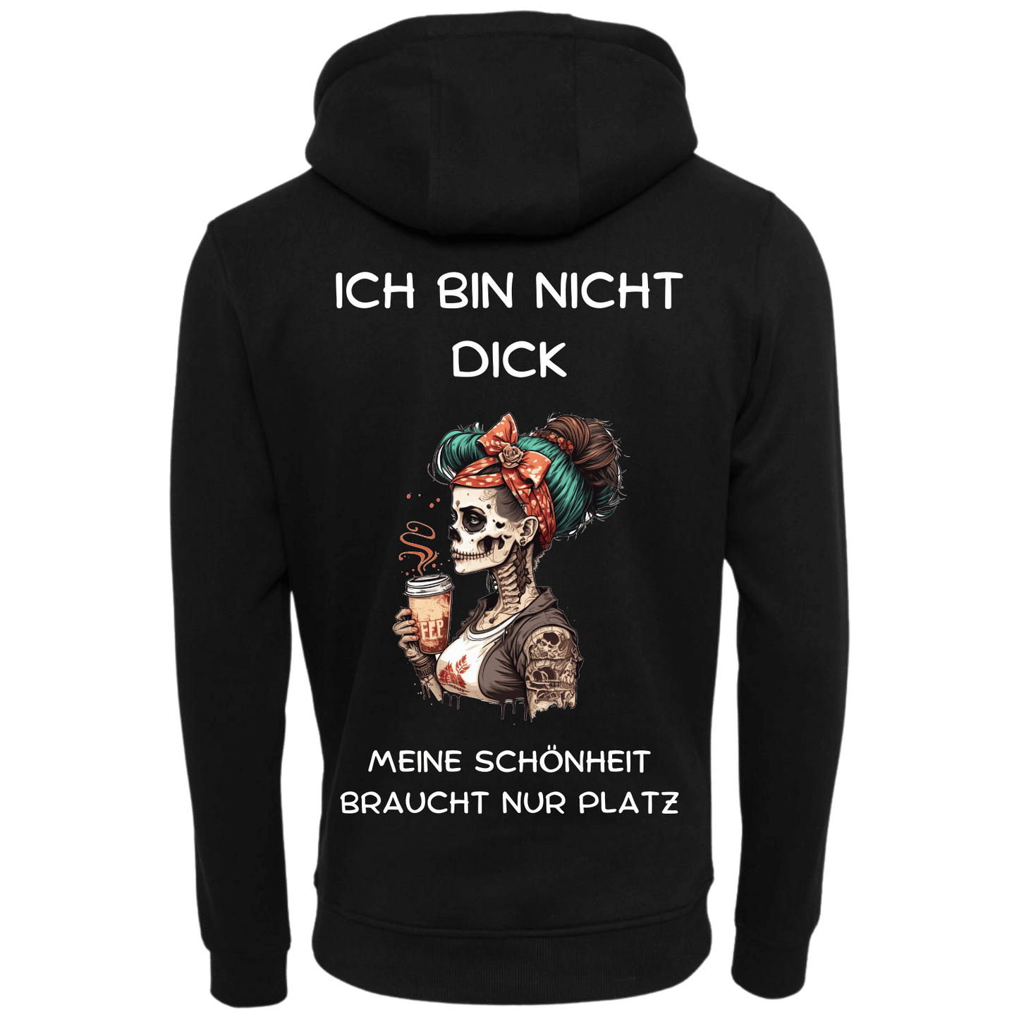 Ich bin nicht Dick...-Hoodie Unisex-Lustiger Spruch
