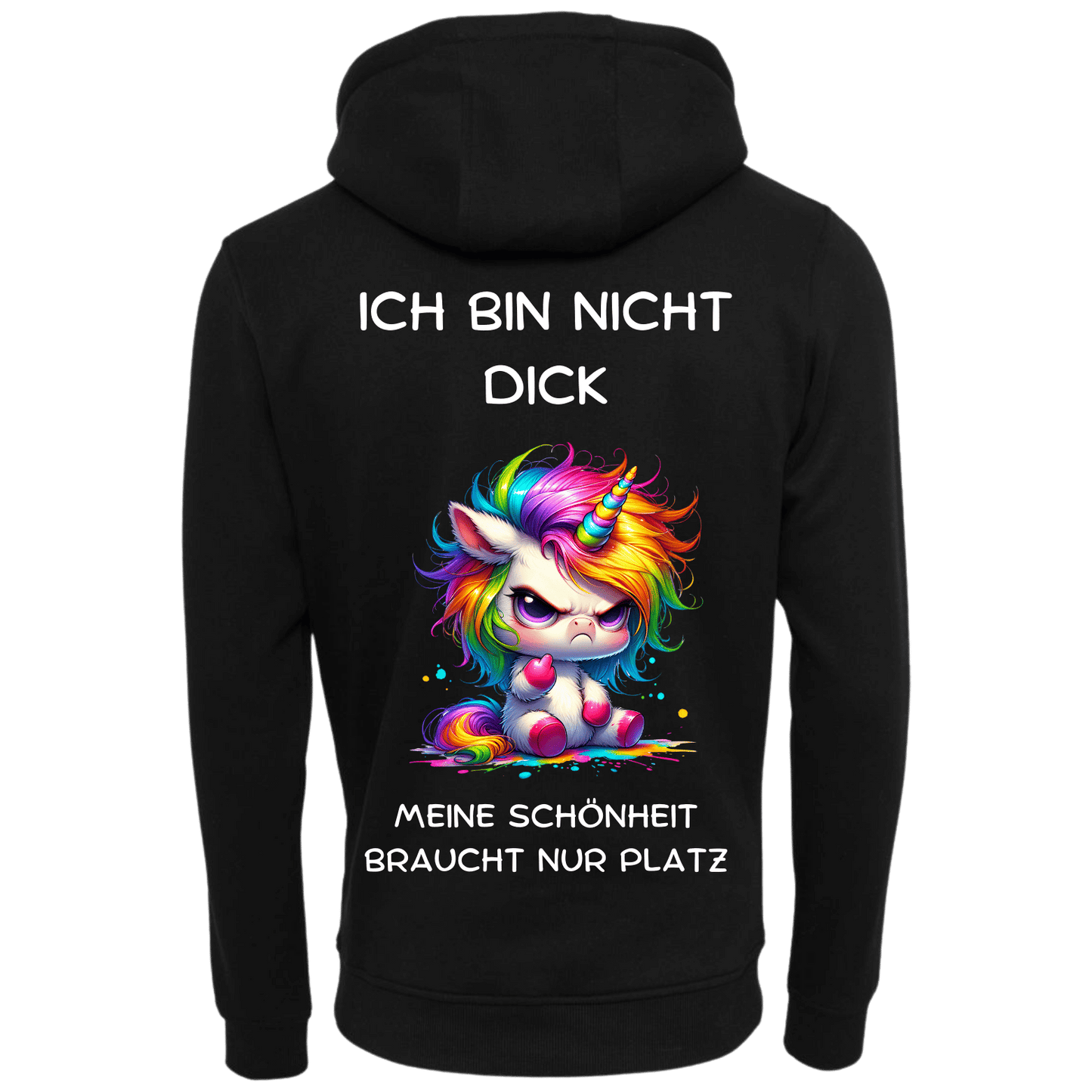 Ich bin nicht Dick...-Hoodie Unisex-Lustiger Spruch
