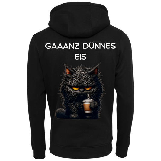Ganz Dünnes Eis...-Hoodie Unisex-Lustiger Spruch