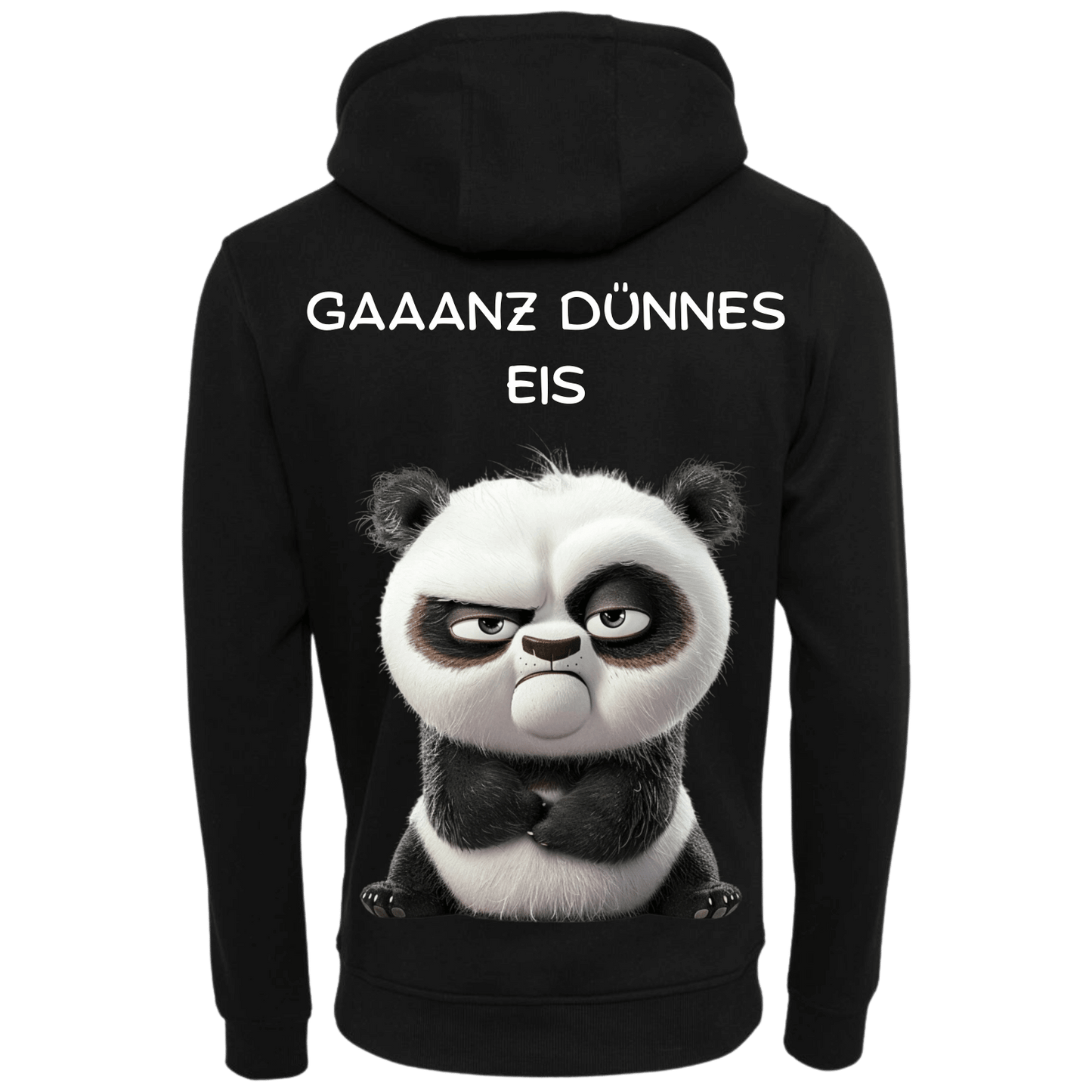 Ganz Dünnes Eis...-Hoodie Unisex-Lustiger Spruch