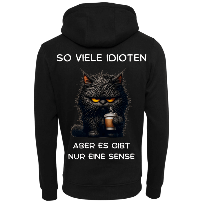 Hoodie So viele Idioten