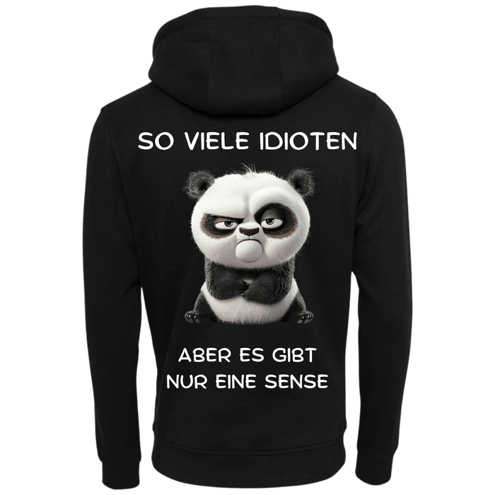 Hoodie So viele Idioten