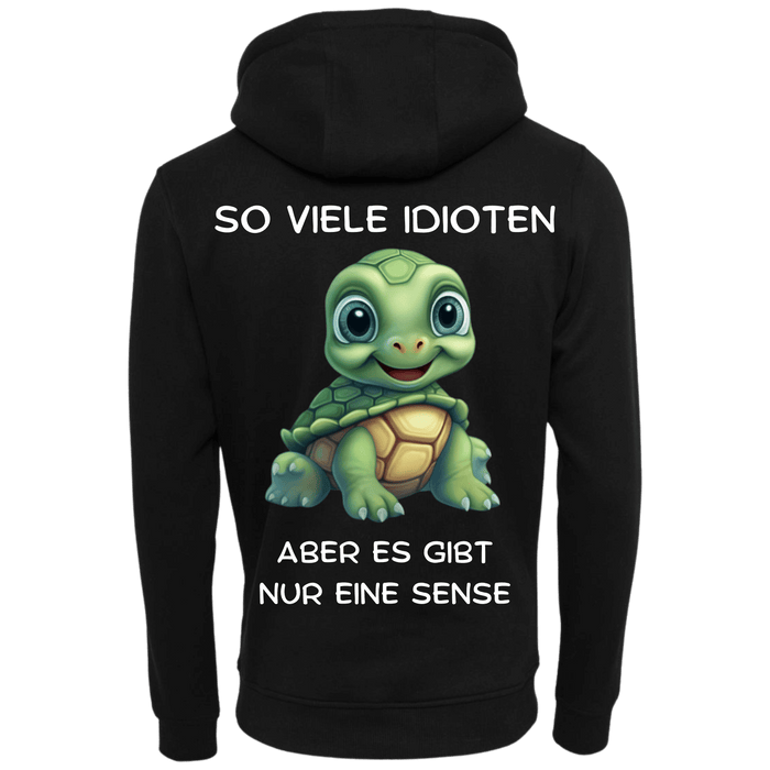 Hoodie So viele Idioten