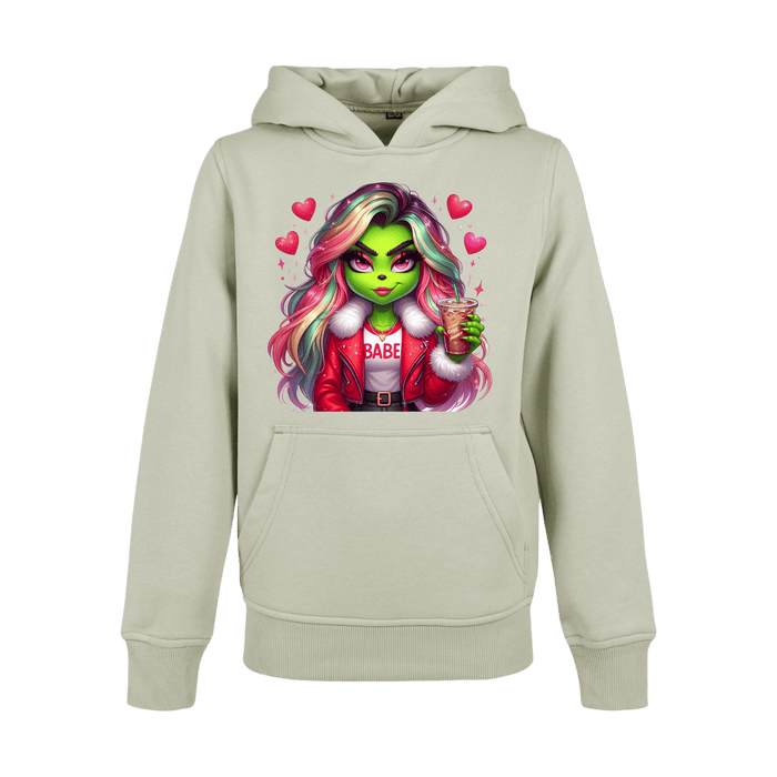 Hoodie Greengirl Babe 4