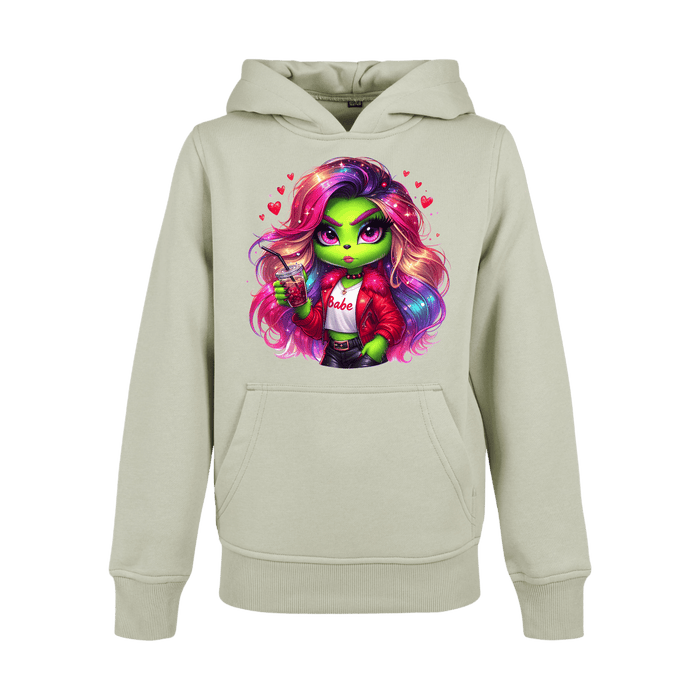 Hoodie Greengirl Babe 3