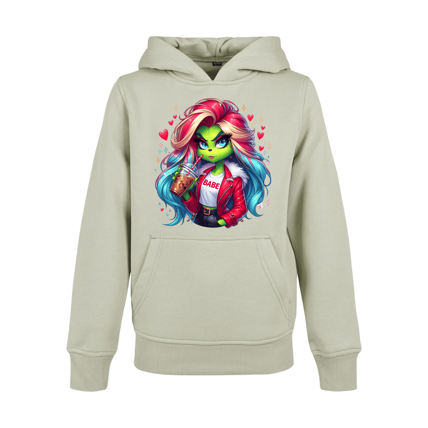 Hoodie Greengirl Babe 2
