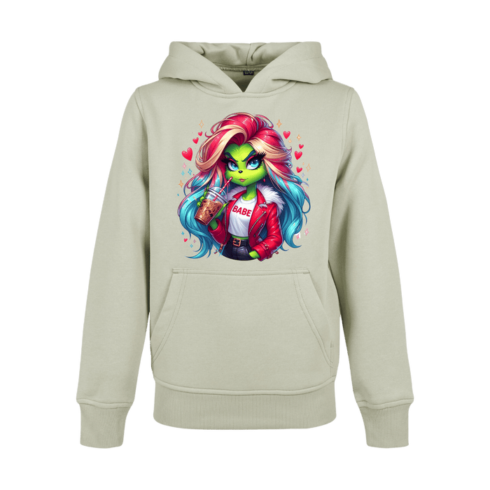 Hoodie Greengirl Babe 2