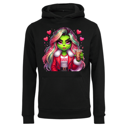 Hoodie Greengirl Babe 4
