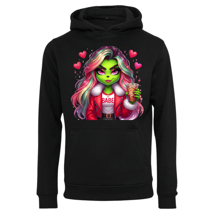 Hoodie Greengirl Babe 4