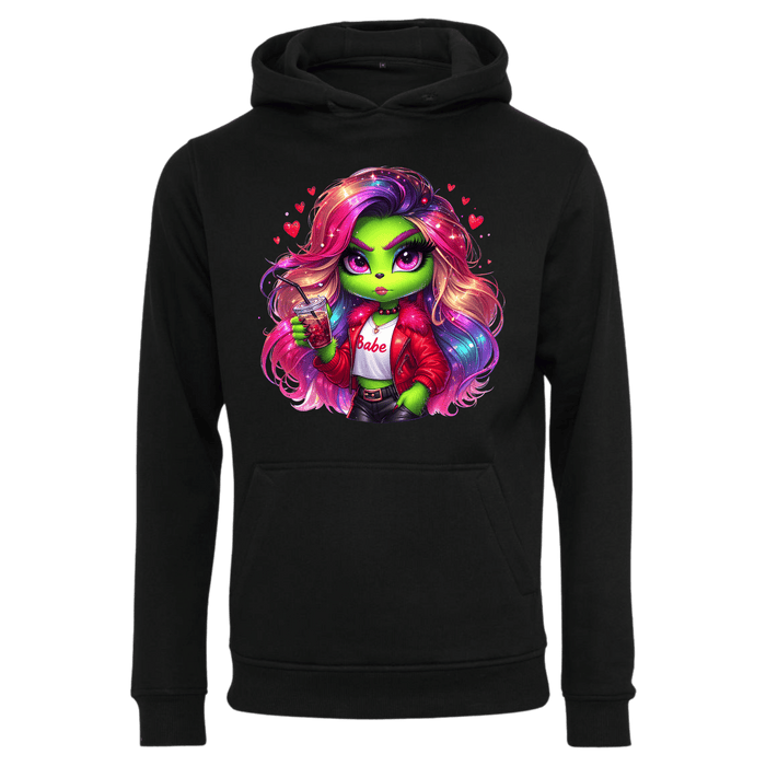 Hoodie Greengirl Babe 3