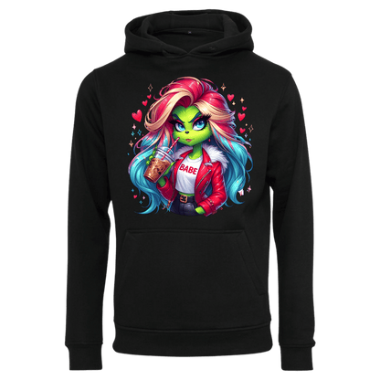 Hoodie Greengirl Babe 2