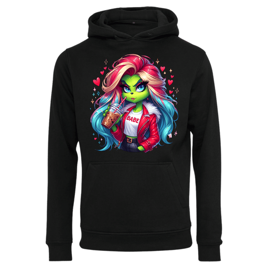 Hoodie Greengirl Babe 2