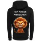 Ich hasse Menschen...-Hoodie Unisex-Lustiger Spruch