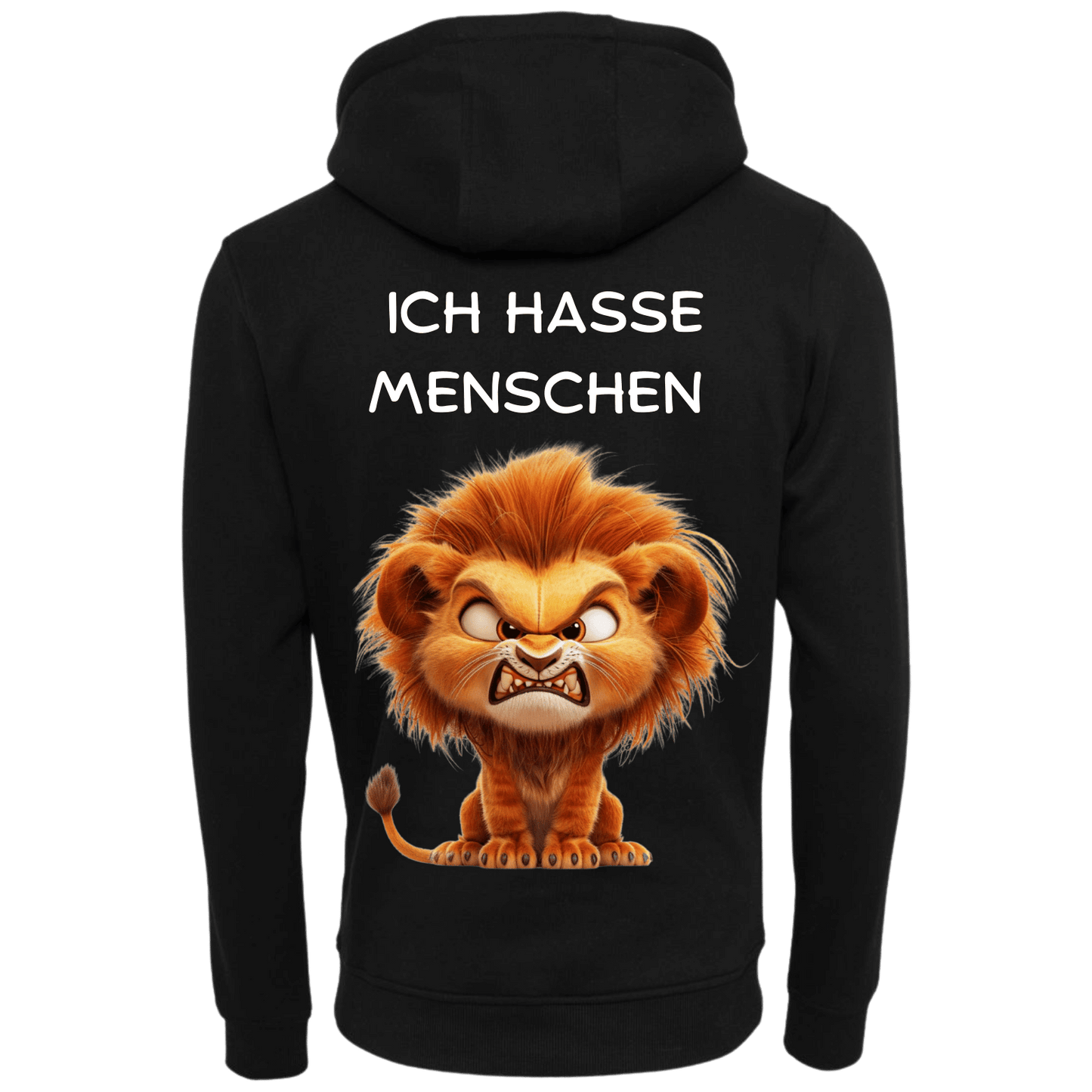 Ich hasse Menschen...-Hoodie Unisex-Lustiger Spruch