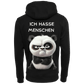 Ich hasse Menschen...-Hoodie Unisex-Lustiger Spruch