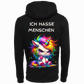 Ich hasse Menschen...-Hoodie Unisex-Lustiger Spruch