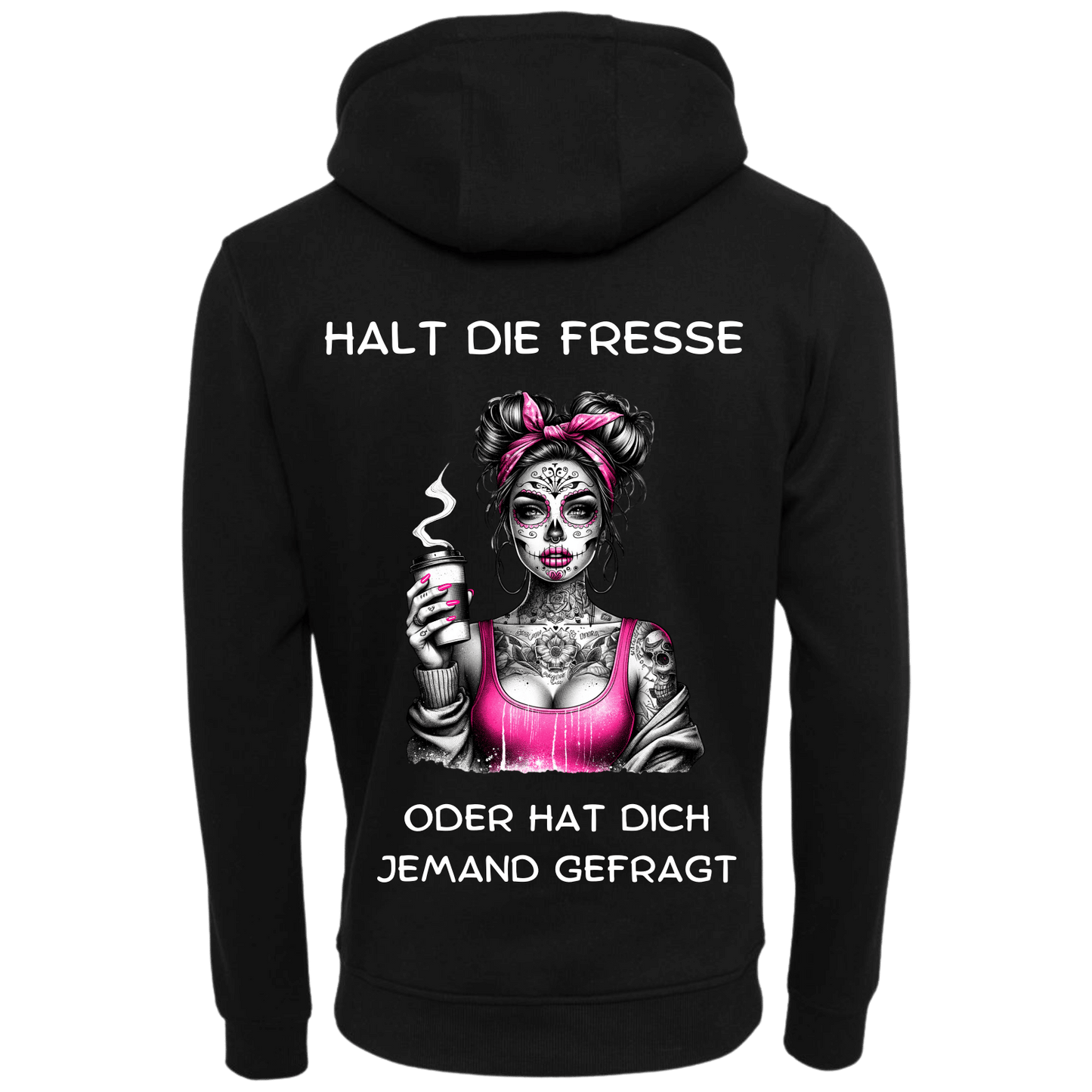 Halt die... -Hoodie Unisex-Lustiger Spruch